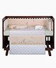 Abracadabra Crib Bedding Set Bunny Garden Theme - Peach