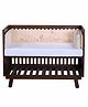 Abracadabra Cot Bumper Bunny Garden Theme - Peach