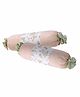 Abracadabra Bolsters Bunny Garden Theme Pack Of 2 - Peach