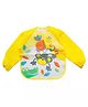 Polka Tots Waterproof Full Sleeves Apron Feeding Bibs with Super Absorbent Soft Comfortable & Lightweight - Monkey