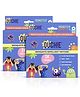 Ouchie Monster Print Mosquito Repellent Patches Patches Multicolor - 48 Pieces