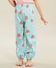 Kookie Kids Full Length Lounge Pant Watermelon Print - Light Blue