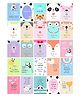 The Mom Store Party Panda Theme Milestone Cards - 25 Cards