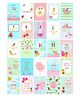 The Mom Store Get Fruity Theme Rainbow Theme Milestone Cards - 25 Cards