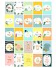 The Mom Store Little Dino Theme Rainbow Theme Milestone Cards - 25 Cards