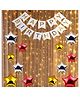 Shopperskart Happy Birthday Decoration Combo Multicolor - Pack of 27