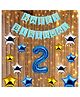 Shopperskart 2nd Happy Birthday Party Decoration Blue - Pack of 28