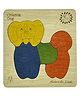 Ekoplay Chinese Dog Wooden Board Puzzle Multicolour - 4 Pieces
