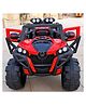 Ayaan Toys Rechargeable Battery Operated Ride On Jeep with Remote Control - Red