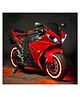 Ayaan Toys R1 Bike Kids Ride On Bike Music With Ride - Red