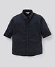 Primo Gino Full Sleeves Shirt Solid Color - Blue