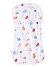 baby wish Triple Layered Premium Absorbent Fruits Printed Large Organic Cotton Burp Cloth - Multicolour