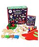 Kalakaram Christmas Craft Box for Kids  6-in-1 DIY Holiday Set with Ornaments, Stocking, Wreath & Santa Decorations, Christmas Gift for Kids (Ages 5-9)