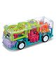 SVE Gear Display 360 Degree Musical Rotating Transparent Mechanical Bus - Multicolor