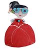 The Funny Mind Doll Shaped ChalkBoard Activity Kit With Dustless Colorful Chalks And Duster - Multicolor
