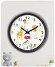 Babyhug Jungle Safari Wall Clock - White