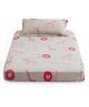 Pluchi Jungle Safari Cotton Knitted Cot Sheet & Pillow - Grey