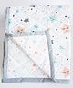 Yellow Doodle Reversible Comfort Quilt - Grey 