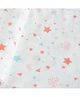 Yellow Doodle Organic Cotton Swaddle Wrappers - Pink