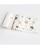 Yellow Doodle Organic Cotton Swaddle Wrappers Pack of 2 - Grey