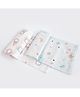 Yellow Doodle Organic Cotton Swaddle Wrappers Pack of 2 - Peach