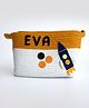 Yellow Doodle Child Of The Universe Medium Organic Cotton Rope Basket - Multicolour