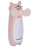 Pokory Handheld Fan Bear Print - Pink 