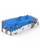 Webby DIY Shark Themed Wooden Pencil Box - Multicolour