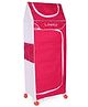 Lovely Multipurpose Folding Almirah - Dark Pink