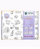 PepPlay My First Educational Set Doodle Placemats Set With Markers - Multicolour