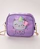 Pine Kids Kitty Sling Bag - Purple