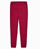 RVK Solid Ankle Length Leggings - Dark Pink