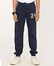 Zion Boys 24 Patch Full Length Track Pants - Navy Blue