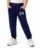 Zion Boys 24 Patch Full Length Track Pants - Navy Blue