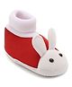 Chiu Rabbit Detailed Booties - Red