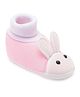 Chiu Rabbit Detailed Booties - Pink