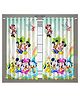 Muren Digital Cartoon Printed Window Curtains PackMuren Digital Cartoon Printed Door Curtains Pack of 2 - Multicolor  of 2 - Multicolor