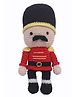 HAPPY THREADS Handmade Crochet Amigurumi English Guard Multicolour - Height 15.7 cm