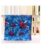 Sassoon Waterproof Small Dry Sheet Spiderman Print - Blue & Red