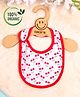 COCOON ORGANICS 100% Organic Cotton Premium Bib - Red