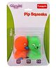 Giggles Pip Squeaks Bath Toys Pack of 2 - Multicolor