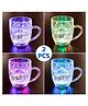 Fiddlerz LED Light Mug Pack of 2 - Multicolour