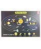 WISSEN Wooden Solar System Knob & Peg Puzzle Multicolor - 14 Pieces