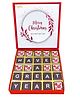 Expelite Merry Christmas and Happy New Year Chocolate Gift Box - 400 gm