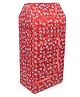 Luvely Folding Almirah Happy Bear Print - Red