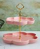 A Vintage Affair Cloud Shaped Ceramic Cake Stand - Pink
