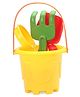 Little Fingers Beach Toy Set Yellow (Color & Accessories May Vary) - 8 Pieces
