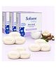 Softsens Baby Milk Bar Soap 100g each x 9 (900g) | Gentle Cleansing & Moisturizing | With Natural Milk Cream & Shea Butter | Dermatologically Tested, Hypoallergenic & Free from Parabens, SLS & SLES