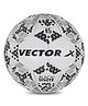 Vector-X Hand Stitched Football Size 5 - Black White
