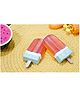 THE LITTLE LOOKERS Handmade Organic Soap Water Melon Pack of 2 - 100 gm